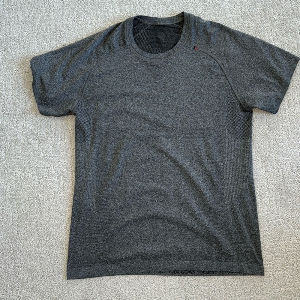 Lululemon Metal Vent Gray Shirt